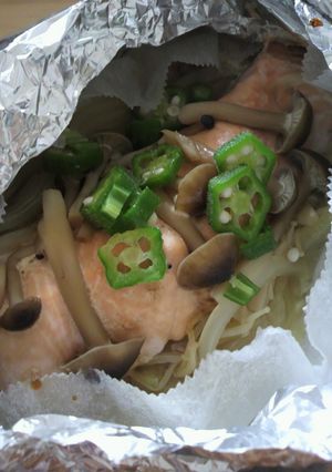 *簡単あっという間*鮭のホイル焼き*-レシピのメイン写真