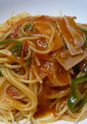 完熟トマトのナポリタン-レシピのメイン写真