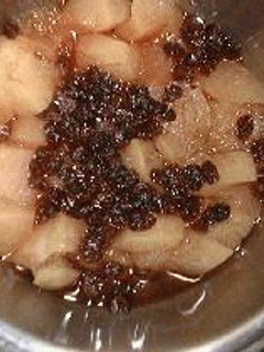 ☆りんご煮<梅酒をつかって簡単に>☆-レシピのメイン写真