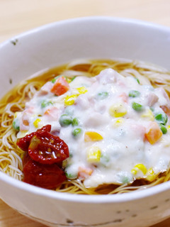 ★ミルクあんかけにゅうめん★-レシピのメイン写真