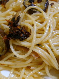 ドライトマトとナスとベーコンのパスタ-レシピのメイン写真