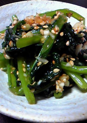 小松菜ナムル *韓国料理*-レシピのメイン写真