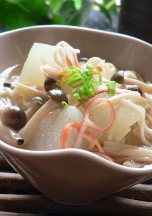 ◆冬瓜の煮物～カニカマあん◆-レシピのメイン写真