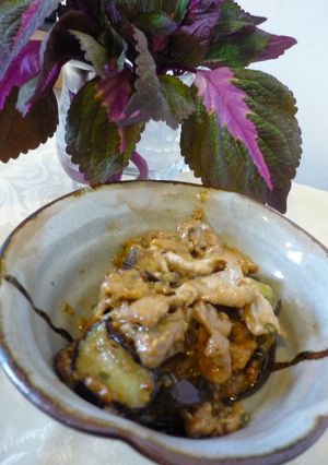 ナスと豚肉★味噌マスハニー炒め-レシピのメイン写真