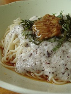 Wのしそ風味♪ぶっかけそうめん-レシピのメイン写真