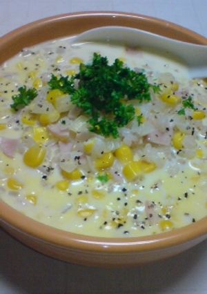 優しい♪スイートコーンのミルクリゾット☆-レシピのメイン写真