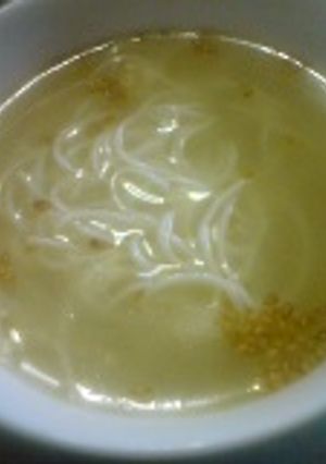 残ったそうめん☆うちの食べ方中華風-レシピのメイン写真