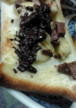 朝食にもオヤツにも♪チョコバナナパン-レシピのメイン写真