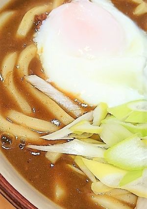 残りカレーで簡単カレーうどん＆蕎麦♪-レシピのメイン写真