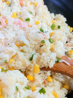 簡単!残りご飯でピラフ♪-レシピのメイン写真
