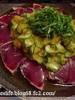 漬けカツオたたき-レシピのメイン写真