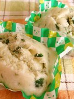 ほうれん草きなこ蒸しパン-レシピのメイン写真