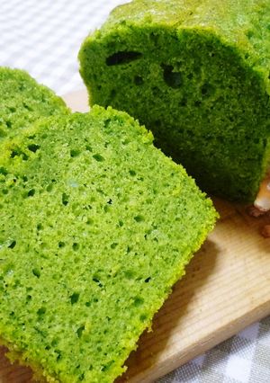 ふわふわ☆ほうれんそうのパウンドケーキ-レシピのメイン写真
