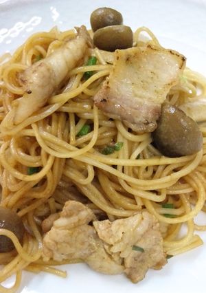 泣く子もだまる★豚バラしめじミ・ソ～メン-レシピのメイン写真