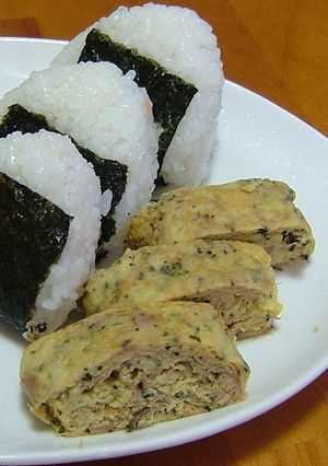 エゴマ入りツナ玉ランチ-レシピのメイン写真