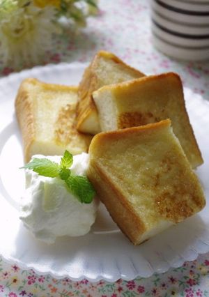 ふわふわ塩フレンチトースト-レシピのメイン写真