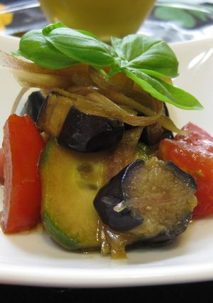 夏野菜の揚げなすサラダ-レシピのメイン写真