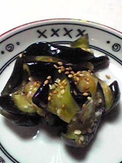 ナスの浅漬け(ゴマ風味)-レシピのメイン写真