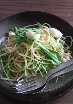 すぐにできちゃう！海鮮塩パスタ-レシピのメイン写真