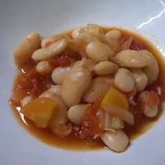รูปของ 白インゲン豆のイタリアン煮込み@圧力鍋