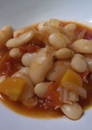 白インゲン豆のイタリアン煮込み@圧力鍋-レシピのメイン写真