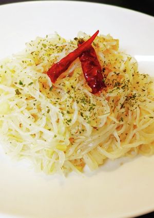 しらたきＤＥパスタ気分Ⅰ　ぺペロンチーノ-レシピのメイン写真