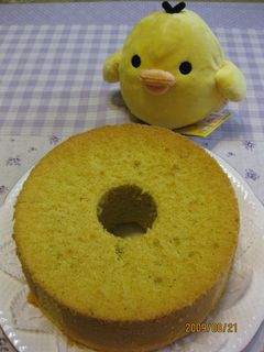 かぼちゃシフォンケーキⅡ-レシピのメイン写真