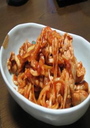 ★豚肉のソースマリネ★-レシピのメイン写真