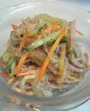 こんにゃく素麺の中華風サラダ♪