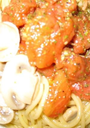 オリーブオイルとトマトのさっぱりパスタ-レシピのメイン写真