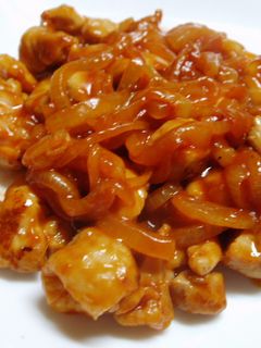 ♪鶏肉と玉ねぎのケチャップ炒め♪-レシピのメイン写真