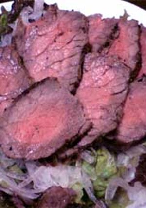 簡単、牛肉のたたき-レシピのメイン写真