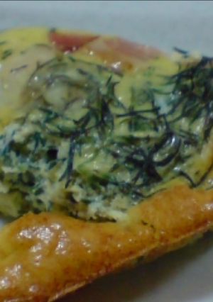おかひじきのキッシュ-レシピのメイン写真