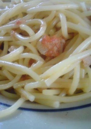 簡単ツナトマパスタ-レシピのメイン写真