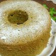 抹茶とモロヘイヤのシフォンケーキ