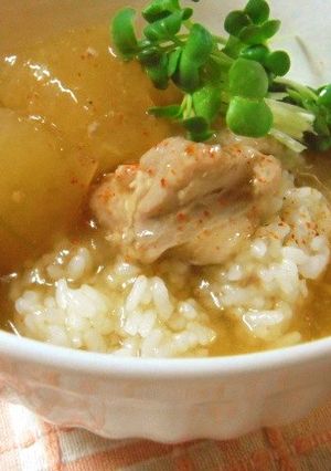 とろとろ♡鶏肉と冬瓜のぶっかけ飯★-レシピのメイン写真