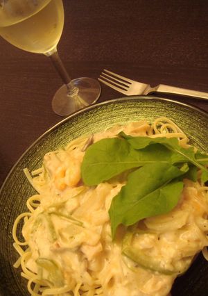エビのクリームパスタ-レシピのメイン写真