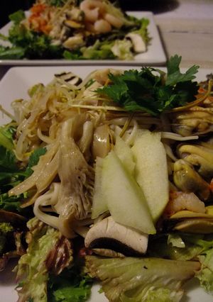 Thai風　シーフードサラダうどん-レシピのメイン写真