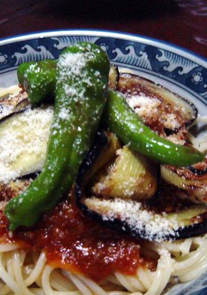 夏野菜ソテーパスタ-レシピのメイン写真