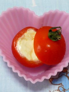 簡単お弁当 プチトマトの中身はなぁんだ!-レシピのメイン写真