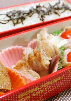 簡単お弁当　キャベツの豚肉巻き-レシピのメイン写真