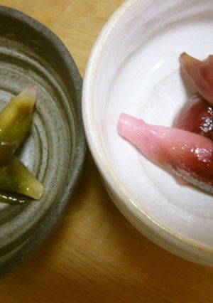 ミョウガの梅漬け-レシピのメイン写真