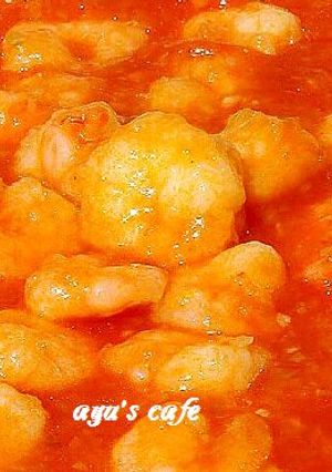 レンジで海老チリ-レシピのメイン写真