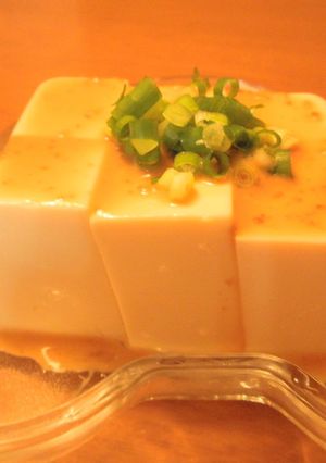 ゴマだれ豆腐-レシピのメイン写真