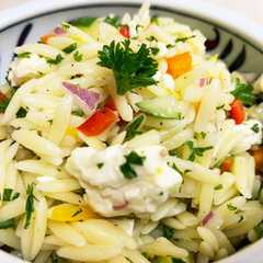 รูปของ オルゾパスタサラダ