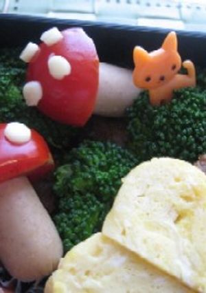 お弁当にきのこ♬運動会-レシピのメイン写真