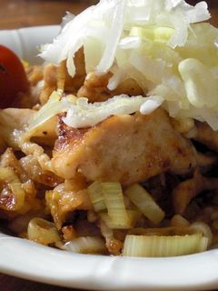 豚肉の粕漬けネギ焼き-レシピのメイン写真
