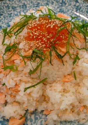 簡単豪華☆サケ寿司-レシピのメイン写真