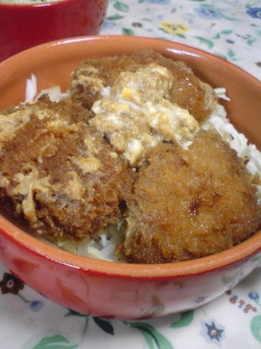 カツとじキャベツ丼♪-レシピのメイン写真