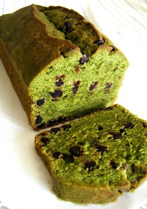 米粉の抹茶＆チョコチップケーキ（小麦粉不使用）-レシピのメイン写真